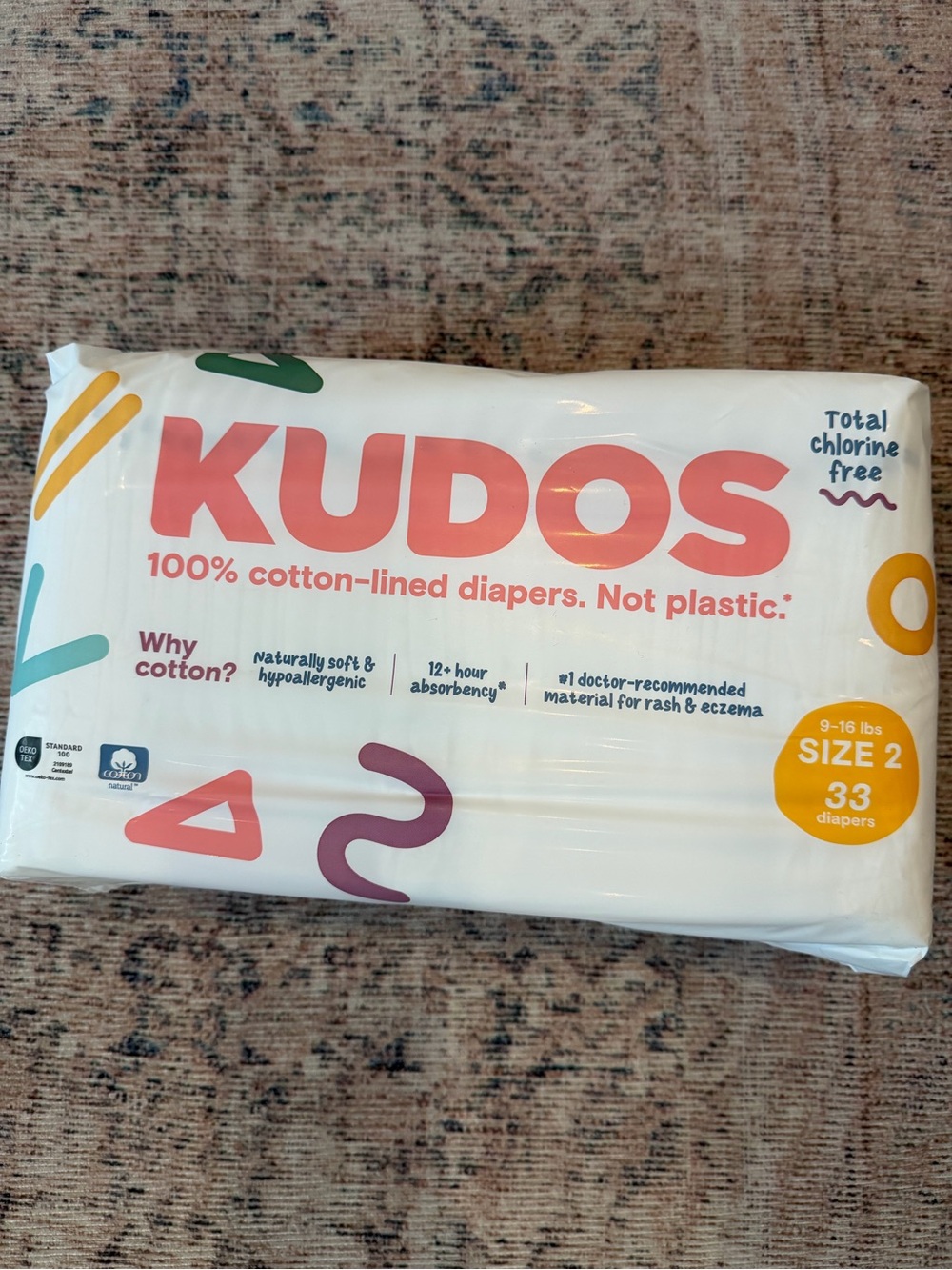 Kudos size 2 diapers